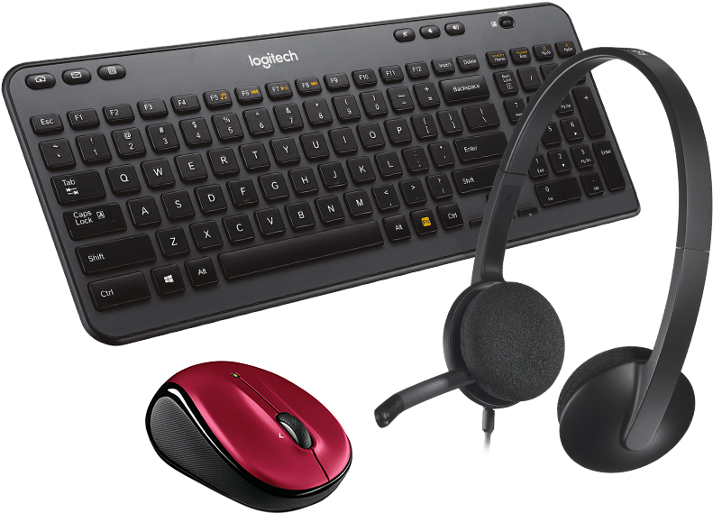 Lo1 - Wireless Keyboard And Mouse (800x687), Png Download