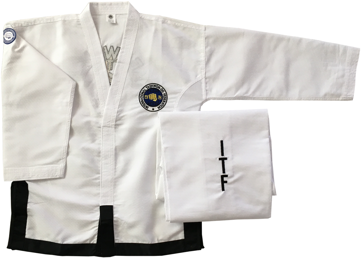 Fully Embroidered Matrix Traditional Logo Black Belt - Shorinji Kempo (1280x905), Png Download
