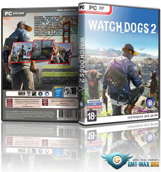 Watch Dogs 2 Digital Deluxe Edition V - Watch Dogs 2 Gold Edition Ps4 (544x581), Png Download