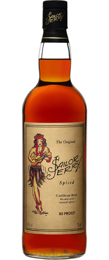 Sailor Jerry Spiced Rum - Sailor Jerry Rum (368x880), Png Download