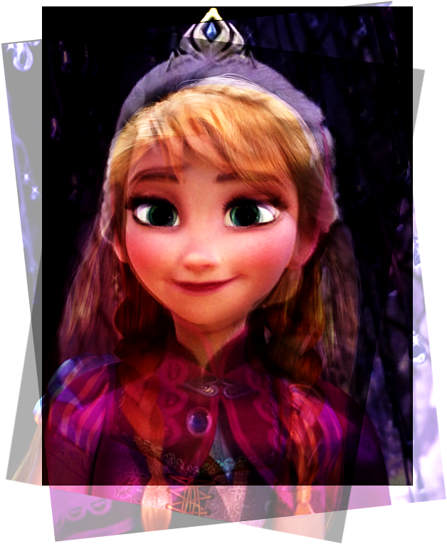 Elsa, Anna And Rapunzel Mashup This Is Amazing - Rapunzel Elsa Anna Face (646x790), Png Download