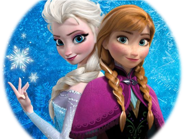 Frozen Clipart Elsa Anna - Ana En Elsa (640x480), Png Download