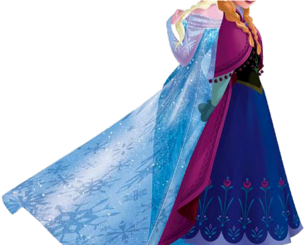 Frozen Clipart Hipster Anna - Anna And Elsa 2d (640x480), Png Download