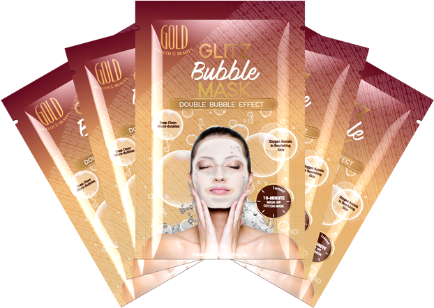 Korean Bubble Foam Sheet Mask - Korean Face Mask Mockup (660x690), Png Download