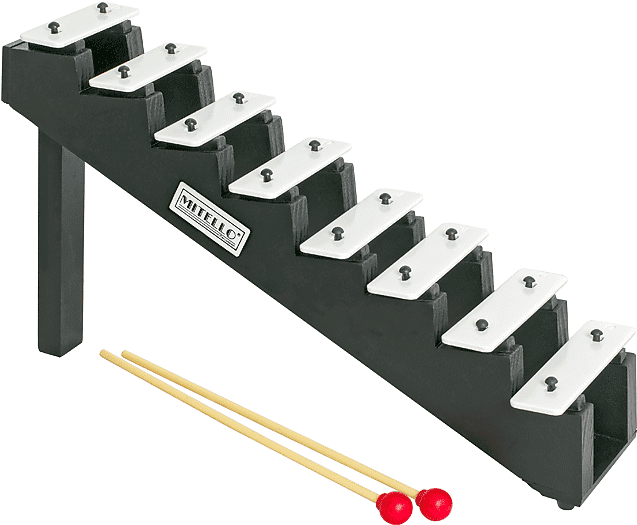 Mitello- Chime Bar Xylophone Set - Metallophone (700x700), Png Download