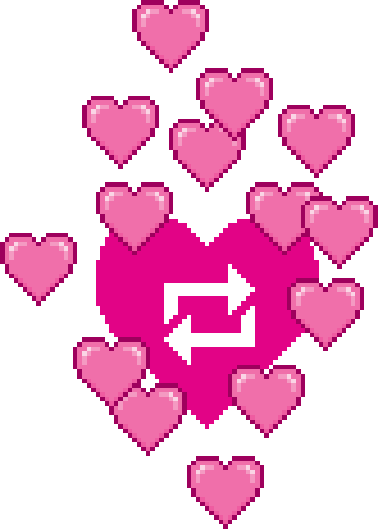 Bed Sheets Tumblr Vertical Dressing Room Bed Sheets - Heart (1245x1740), Png Download