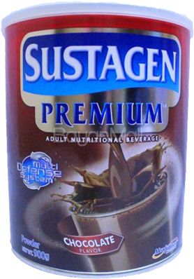 Sustagen Premium Chocolate Milk Flavor 900g Sustagen - Sustagen For Adults Price (600x600), Png Download