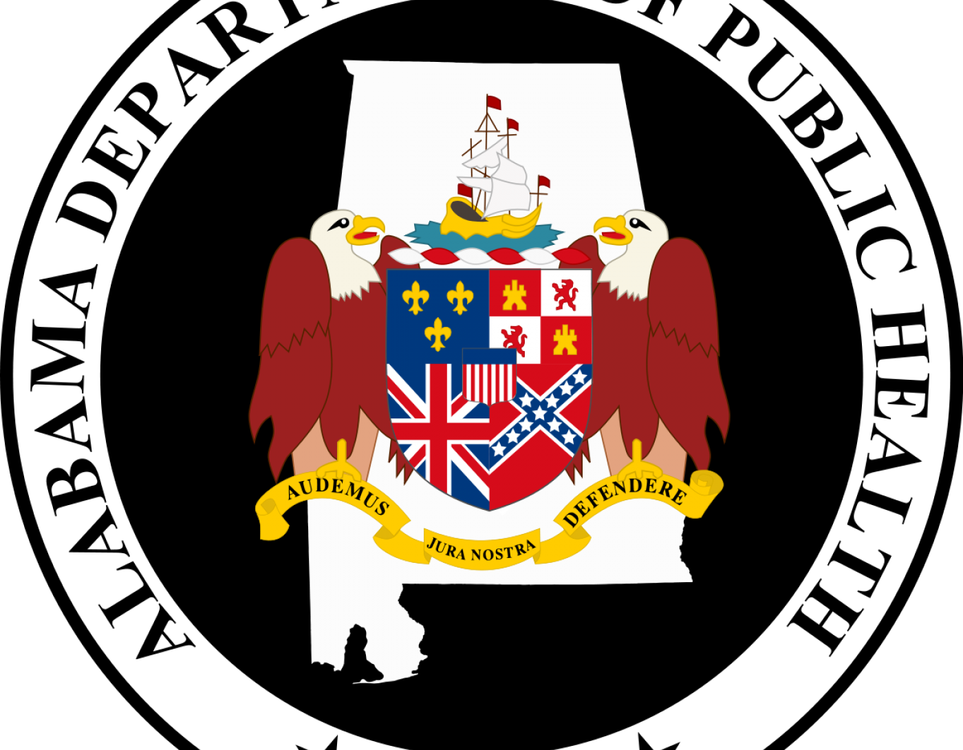 State Department - Alabama - Our Lady Of Good Counsel High School Logo (1400x1090), Png Download