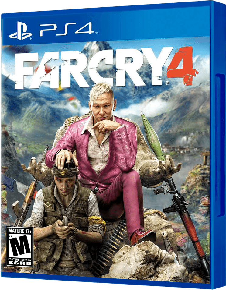Far Cry 4 Ps4 - Pc Game (800x1000), Png Download