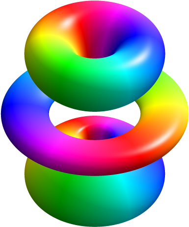 Calculated 4f1 Orbital Of An Electron's Eigenstate - Hydrogen (640x640), Png Download