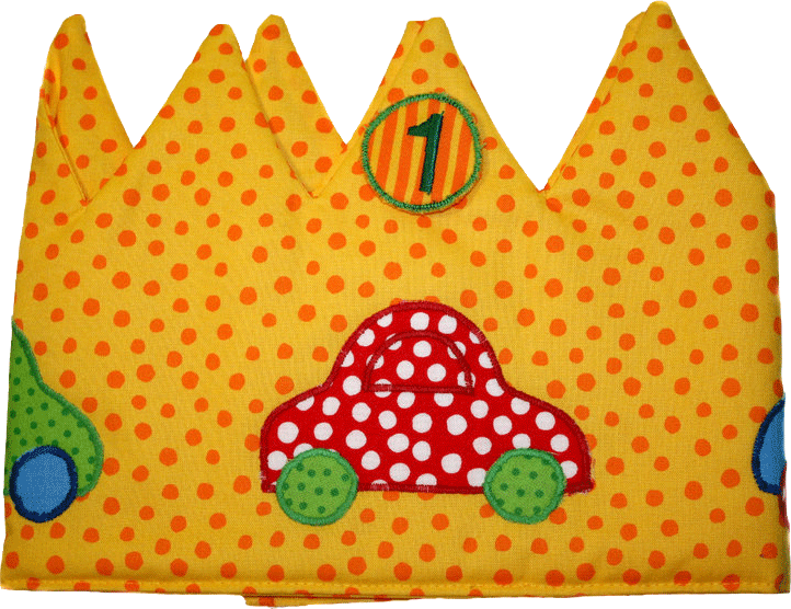 Car Birthday Crown - Paper (722x556), Png Download