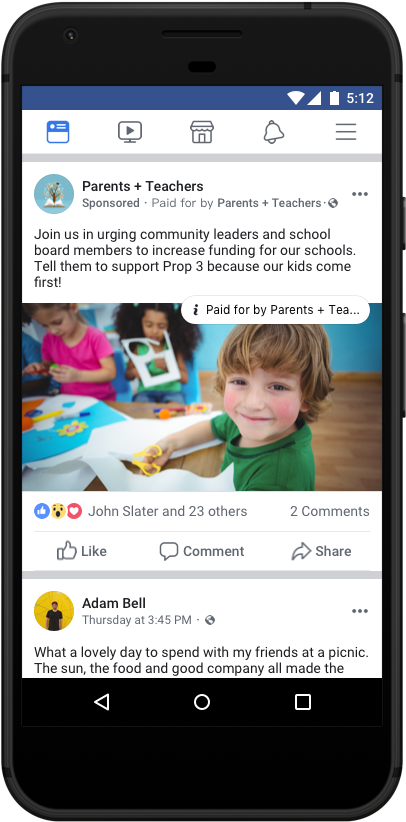 Image - Facebook (494x974), Png Download