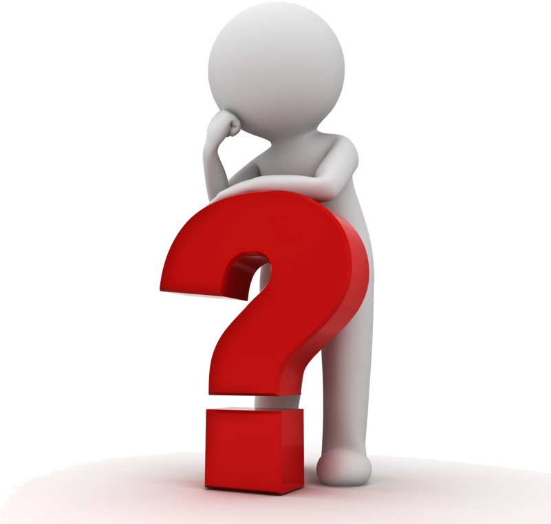 Thinking Photography Question Mark Man Stock - Question Mark Man Png (800x800), Png Download