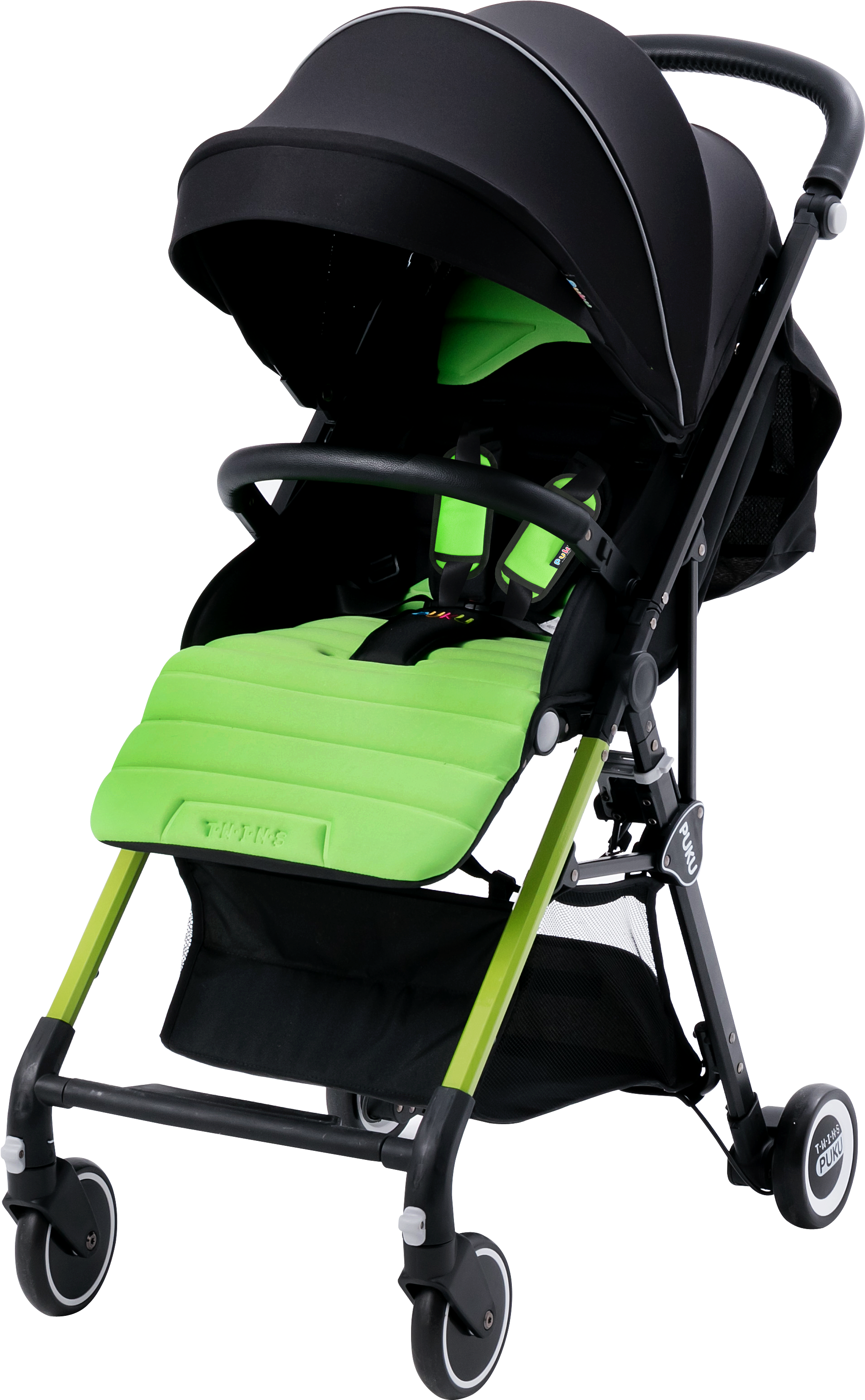 puku twin stroller