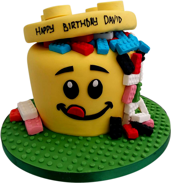 Foto Birthday Cakes By - Happy Birthday Cake Mr David (720x782), Png Download