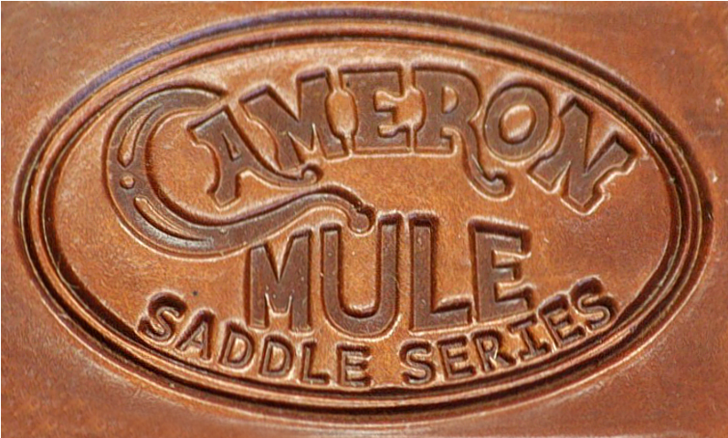 Cameron Mule Saddle Series - Calligraphy (900x600), Png Download