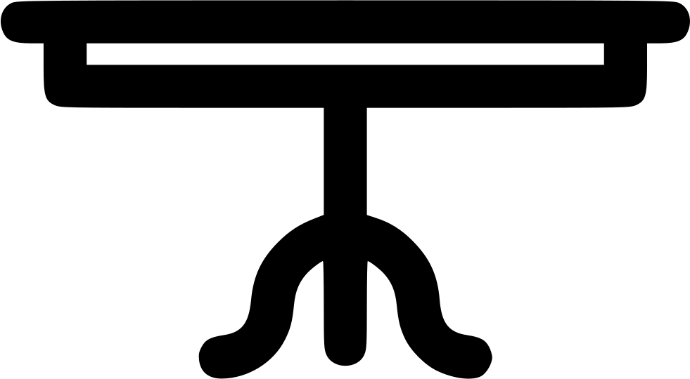 Single Legged Dining Table Comments (981x540), Png Download