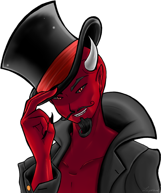 Devil Tattoo Png High-quality Image - Devil Tattoo Png (576x686), Png Download