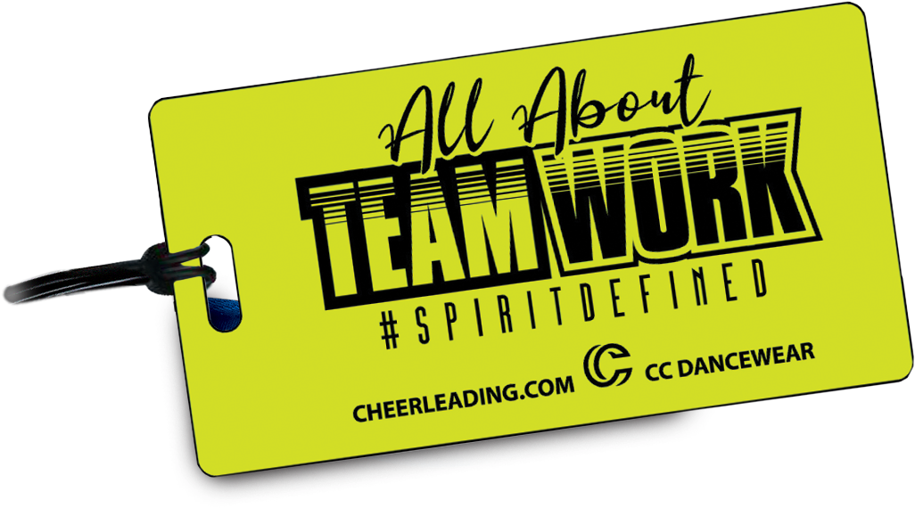 All About Teamwork Bag Tag - Parallel (1386x966), Png Download