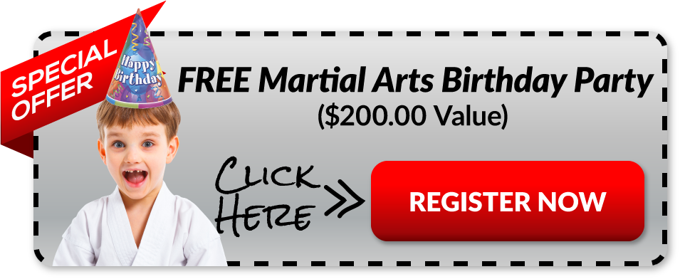 Special Offer Free Martial Arts Birthday Party - Child (955x392), Png Download
