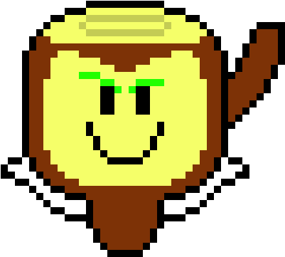 Good Morning My Fellow Pixel Artists - Sans Eye Pixel Art (790x440), Png Download
