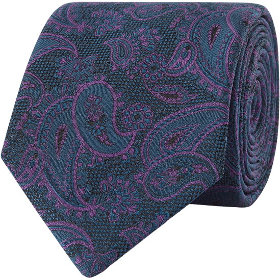 Ties - Paisley (578x800), Png Download
