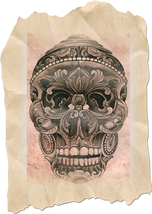 Find Gifts For Him At The Skull Man Zazzle - Skull (500x707), Png Download