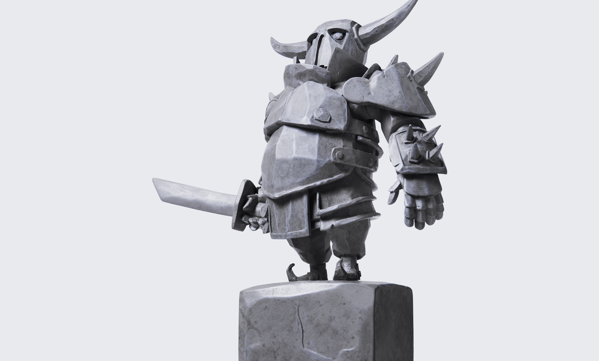 皮卡超人石像 - Pekka Statue (2048x1234), Png Download