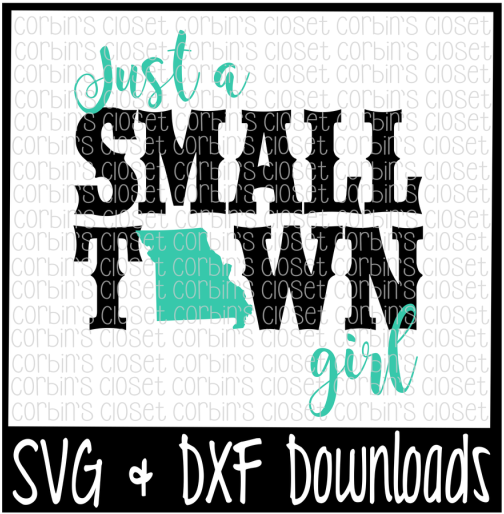Free Small Town Girl Missouri Crafter File - Poster (800x532), Png Download