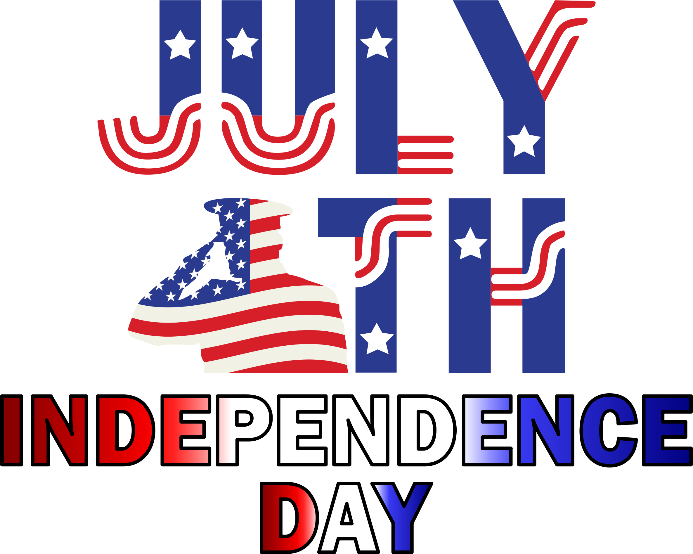 Independence Day - Graphic Design (2372x1896), Png Download
