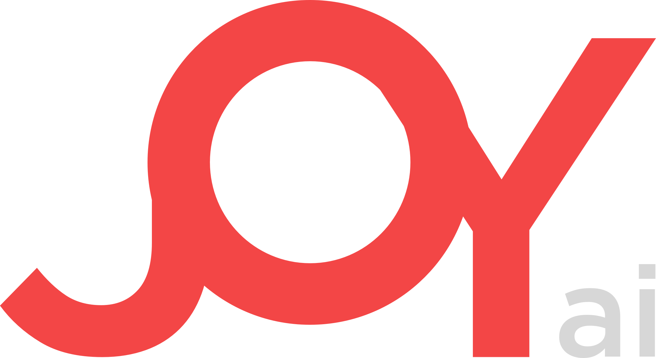 Joyai-logo - Circle (2250x1228), Png Download