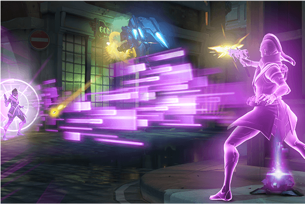 Future Ready Pixels - Overwatch Sombra Logo (681x459), Png Download