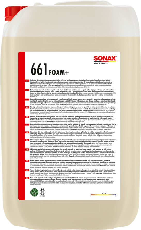 06617050 Sonax Foam Plus 25l - Sonax (1180x885), Png Download