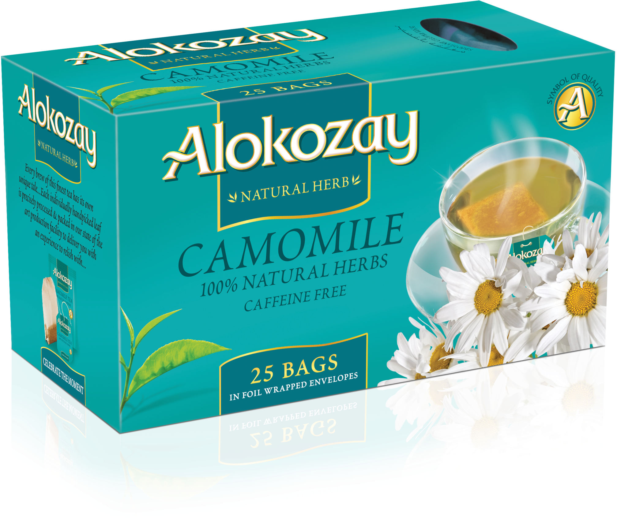 25 Tea Bags - Alokozay Moroccan Tea (2048x1752), Png Download
