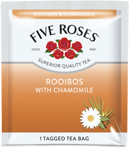 Five Roses Rooibos & Chamomile Envelope - Camomile (670x670), Png Download