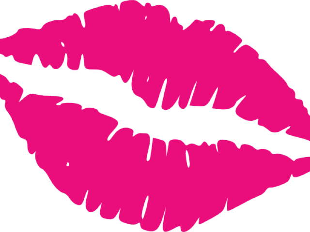 Kiss Clipart Vector - Red Lips Watercolor Painting (640x480), Png Download