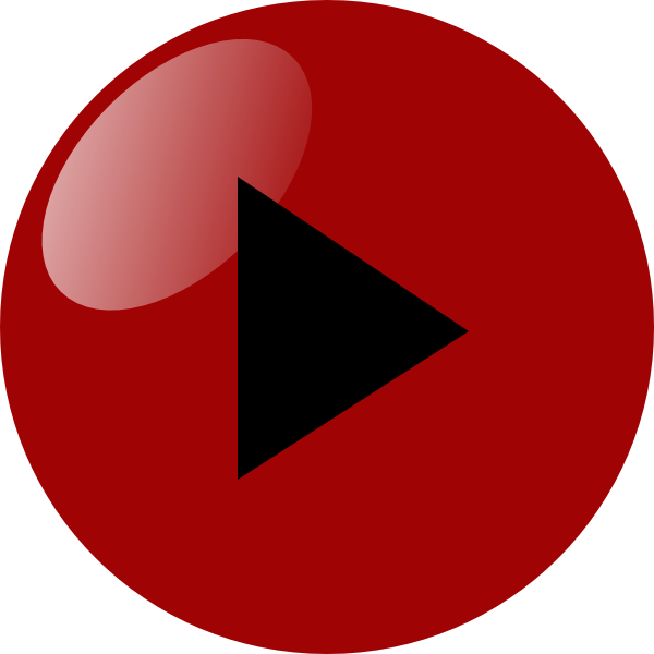 Stop Button Dark Red Clip Art - Circle (600x600), Png Download