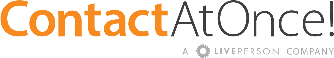 Contact At Once Logo (1472x303), Png Download