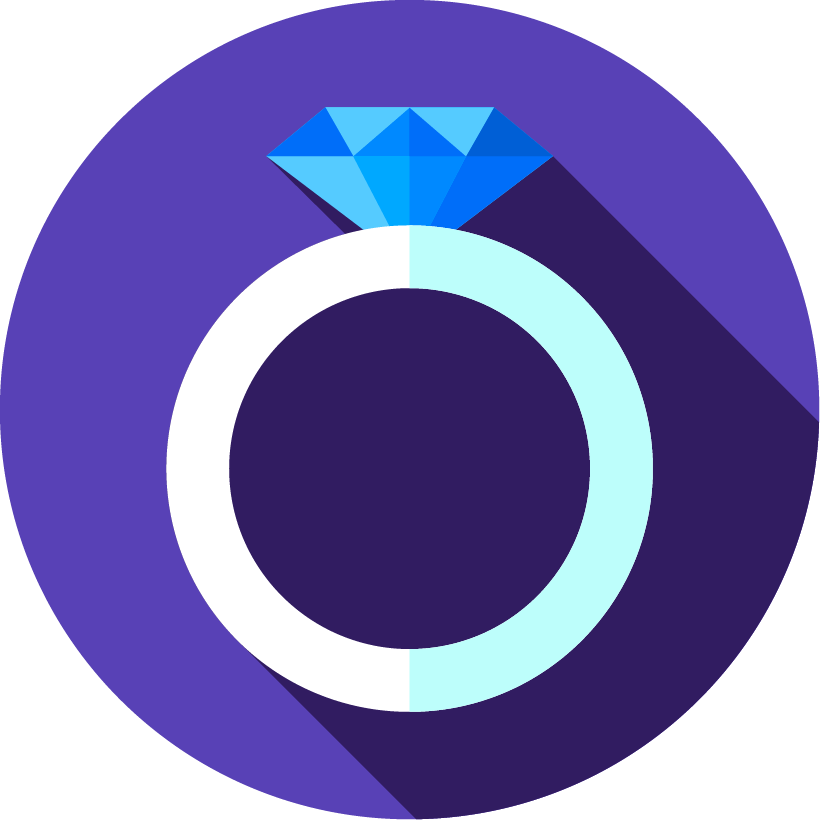 Rockstar Bachelor & Bachelorette Parties - Circle (820x820), Png Download