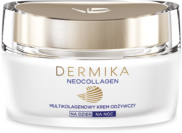 Multicollagen Nourishing Cream For Reduction Of Wrinkles - Dermika Neocollagen Fitoestrogenowy Krem (900x724), Png Download