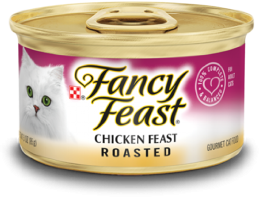 Fancy Feast Roasted Chicken Feast 85g - Food (1200x1200), Png Download