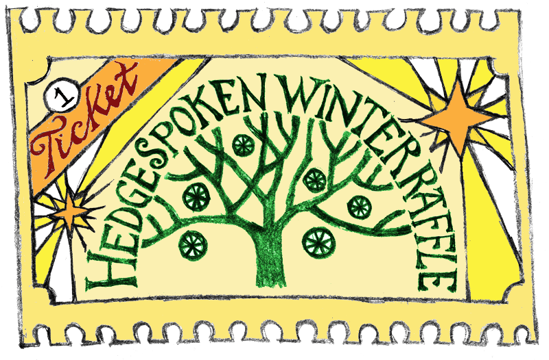 Hedgespoken Raffle Ticket 2015 - Illustration (800x526), Png Download