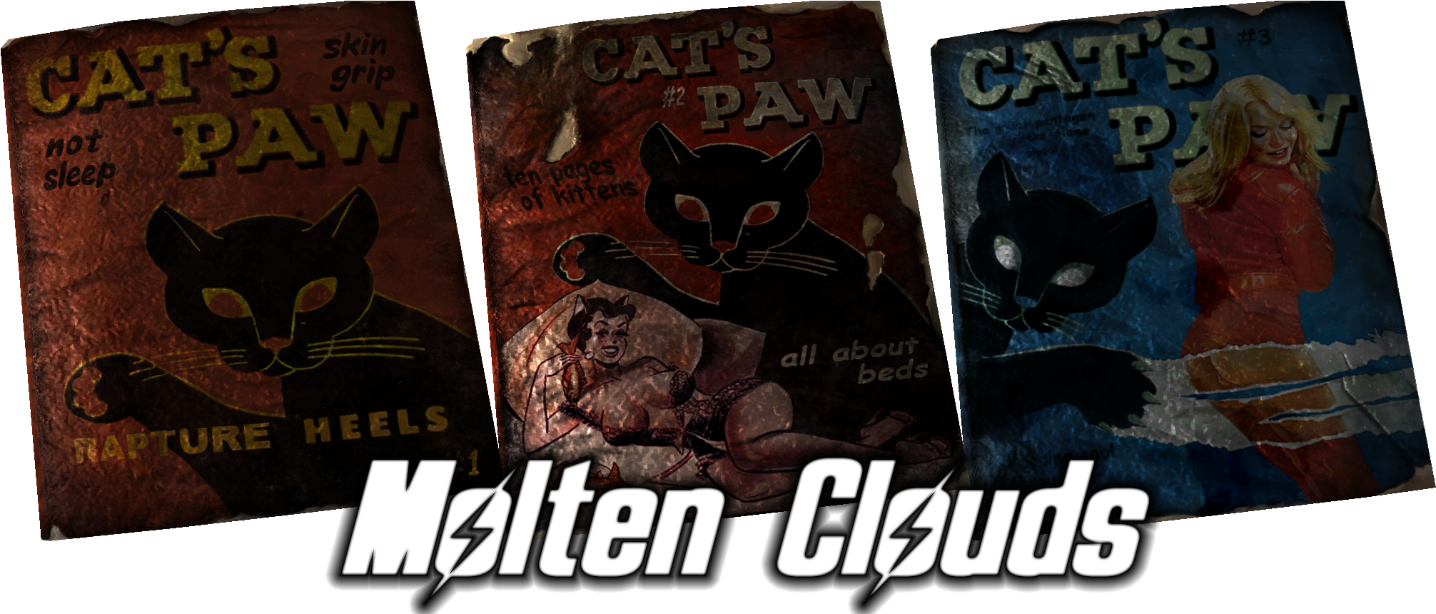 Cat's Paw From Fallout - Cat's Paw (2048x960), Png Download