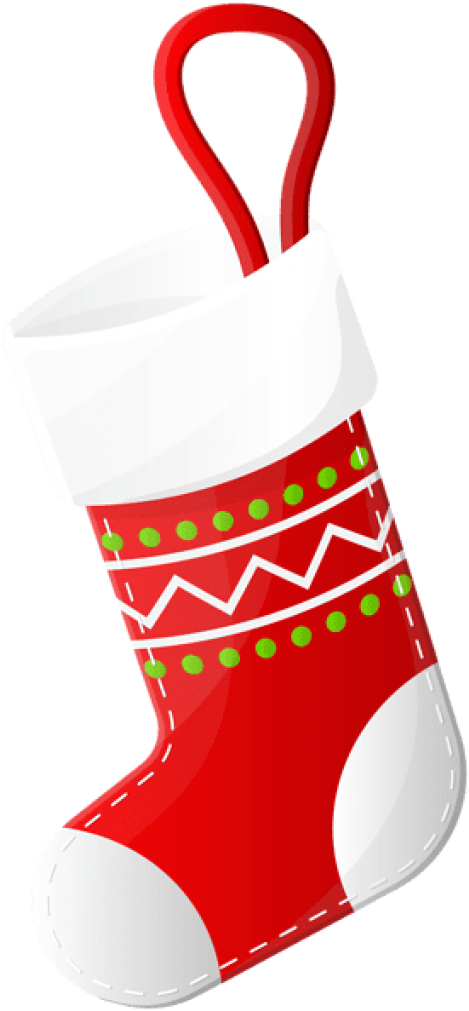 Free Png Christmas Stocking Red Png - Christmas Stocking (480x1022), Png Download