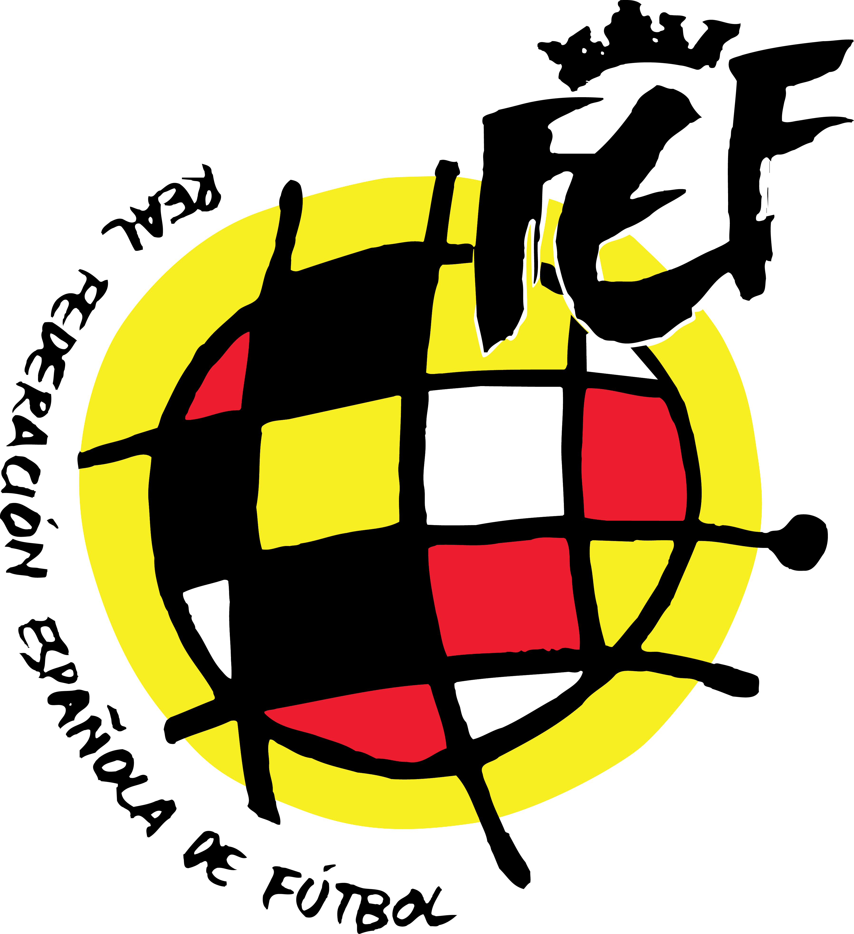 Royal Spanish Football Federation Logo - Logo Real Federacion Española De Futbol (3594x3931), Png Download