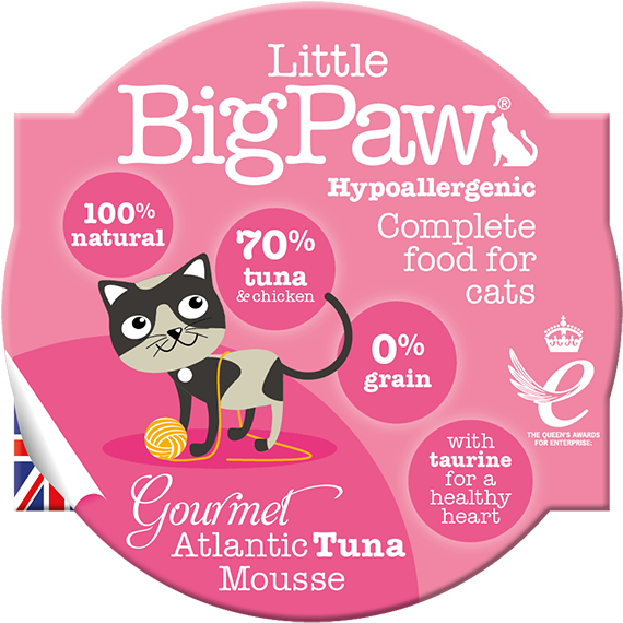 Gourmet Atlantic Tuna Mousse For Cats - Cat (595x595), Png Download