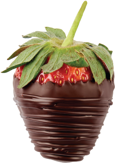 12 X Dark Chocolate Dipped Strawberry - Strawberry (800x800), Png Download
