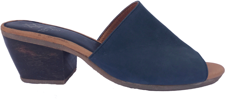 Frida Azul Heel - Sandal (1024x723), Png Download