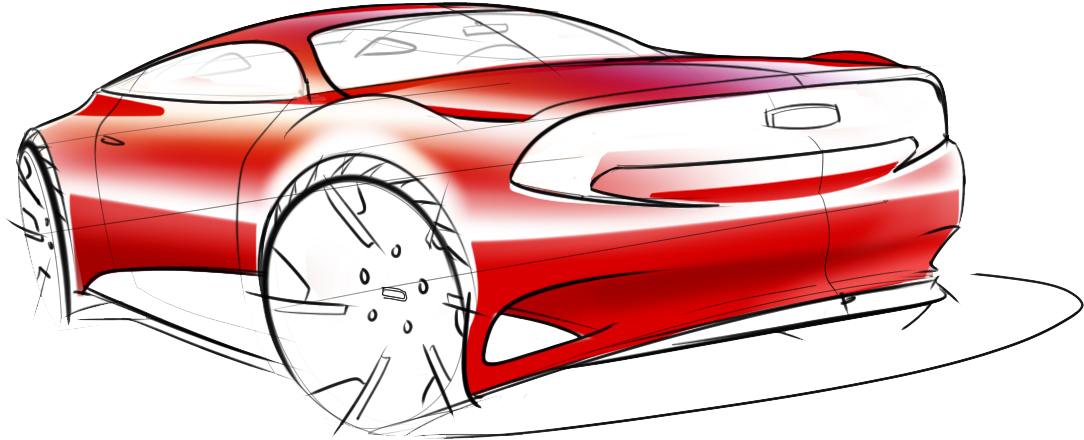 Sports Illustration Red Transprent Png Free Download - Sports Car (1263x629), Png Download
