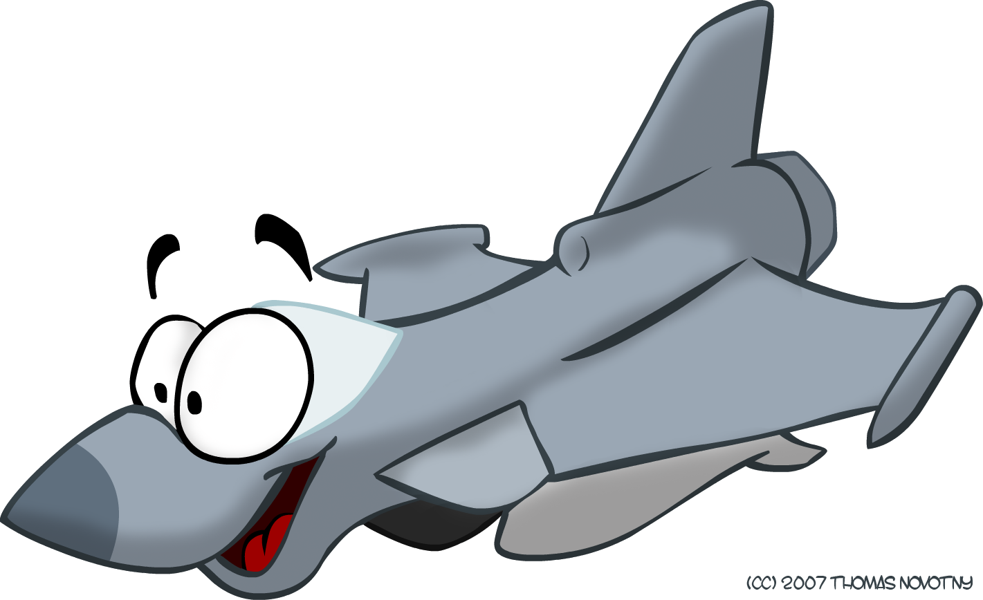 Drawn Jet Cartoon - Eurofighter Cartoon (1421x868), Png Download
